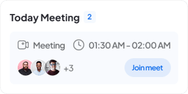 Today's meeting